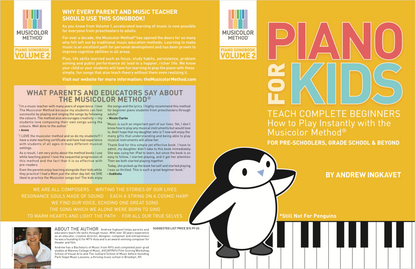 Piano For Kids Volume 2 - PHYSICAL BOOK
